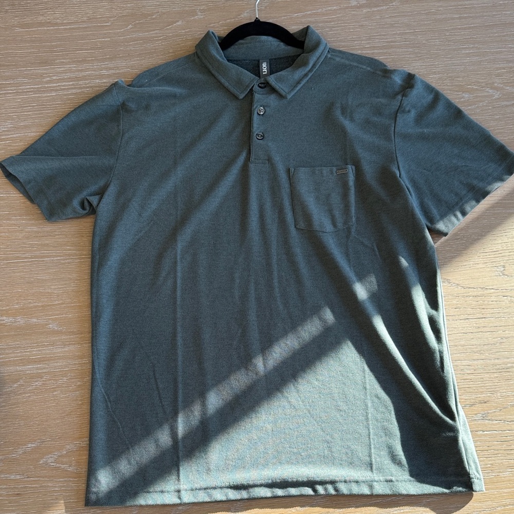Vuori Dark Green Polo Shirt